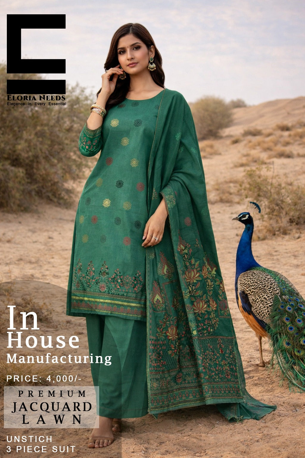 Premium Jacuard Lawn