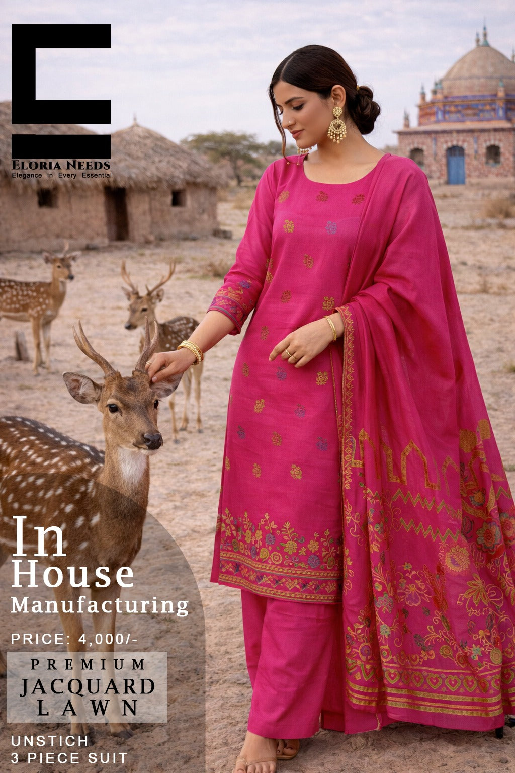 Premium Jacuard Lawn