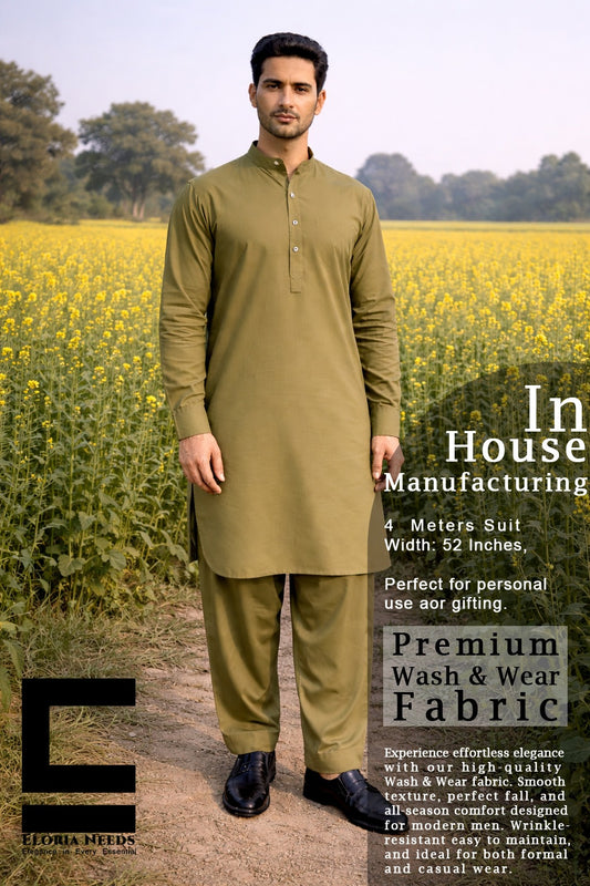 Eloria Needs In House Manufacturing  Primium Wash & Wear