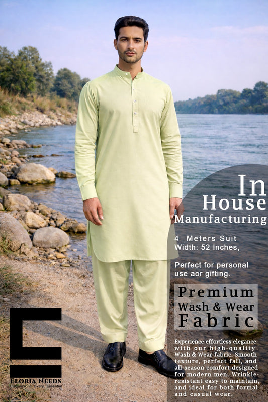 Eloria Needs In House Manufacturing  Primium Wash & Wear