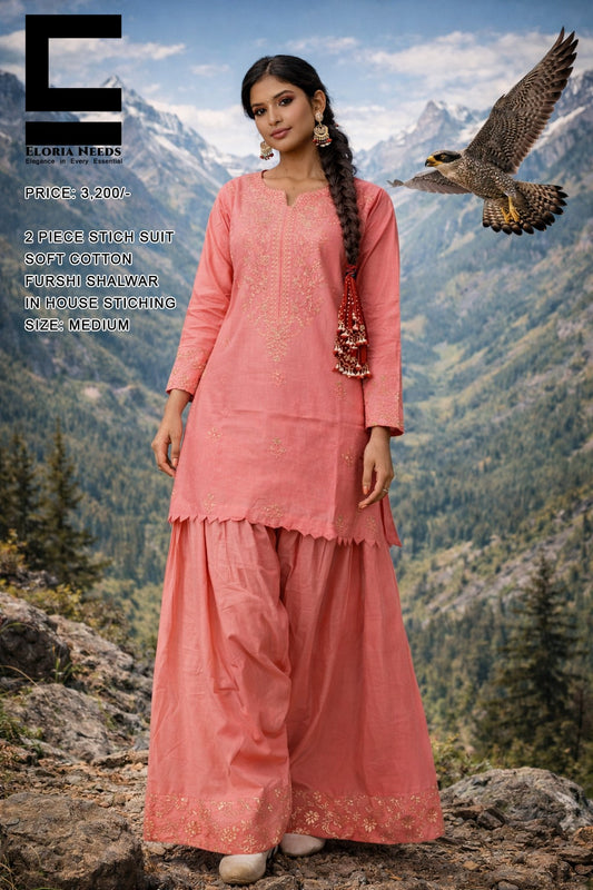 Soft Cotton Farshi Shalwar