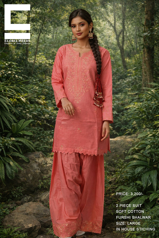 Soft Cotton Farshi Shalwar