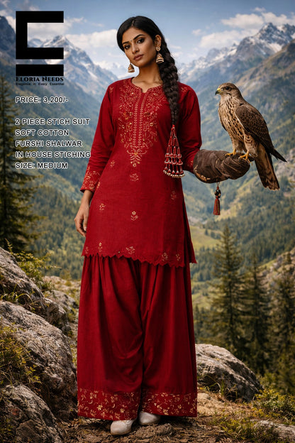 Soft Cotton Farshi Shalwar