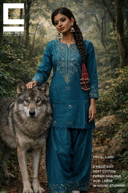 Soft Cotton Farshi Shalwar
