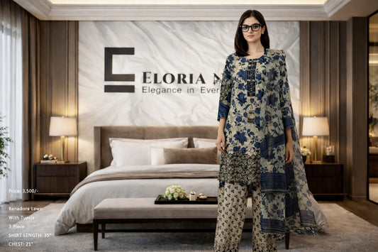 Banadora Lawn with Tusal