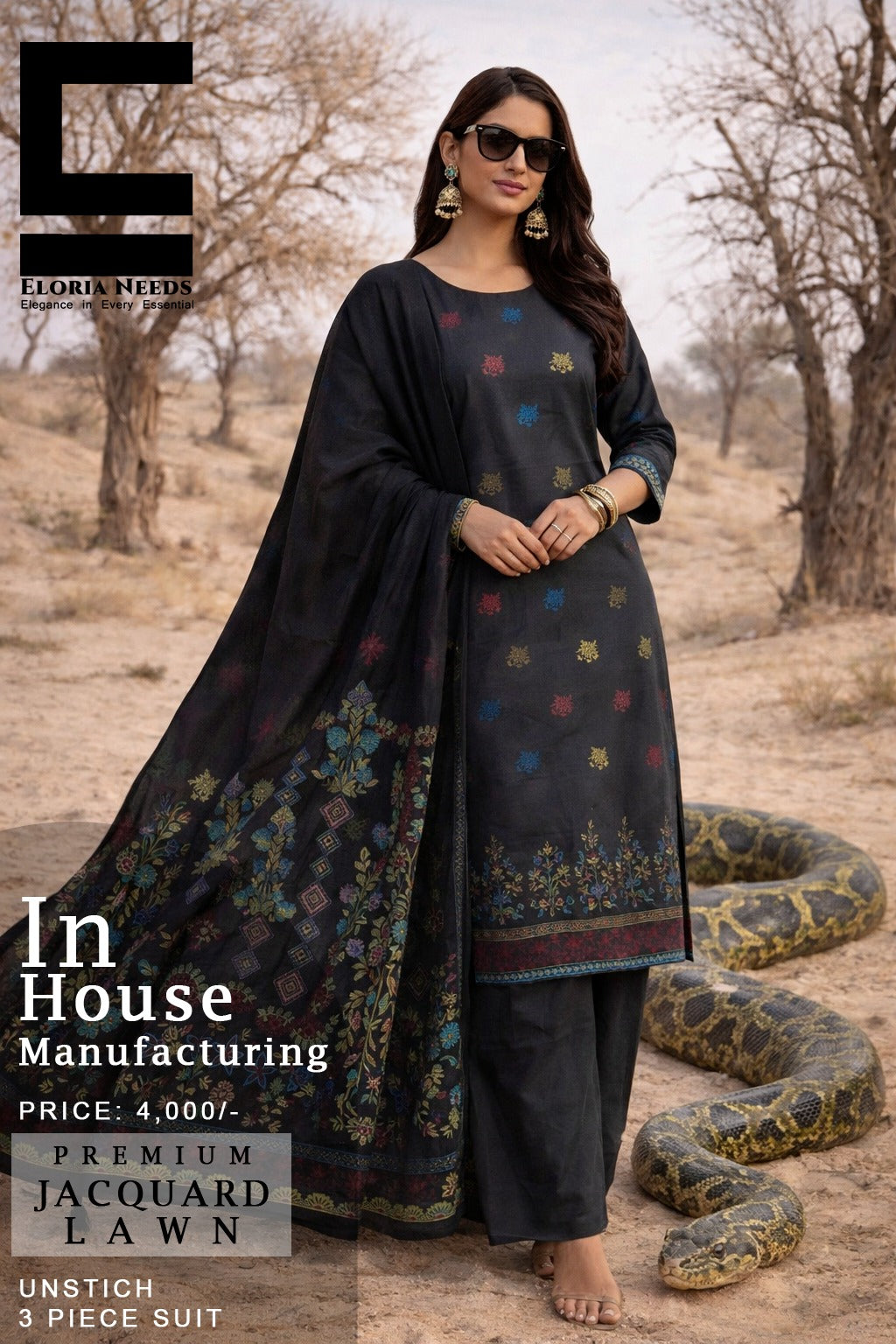 Premium Jacuard Lawn