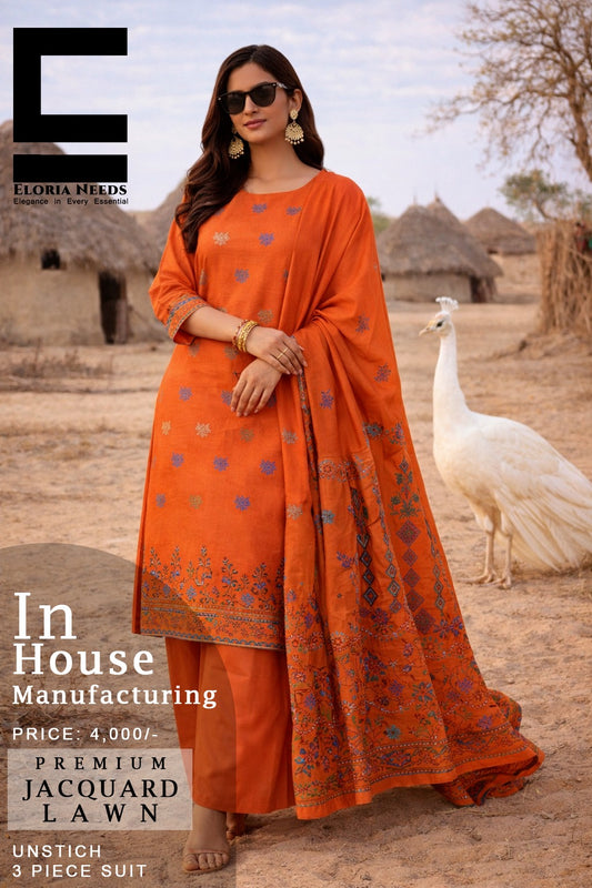 Premium Jacuard Lawn