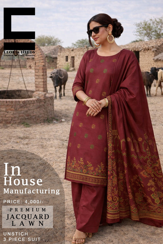 Premium Jacuard Lawn